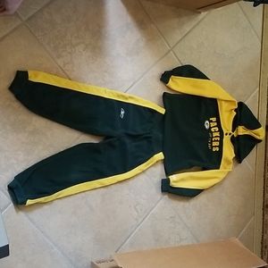 Kids Greenbay Packers Hoodie and pants set